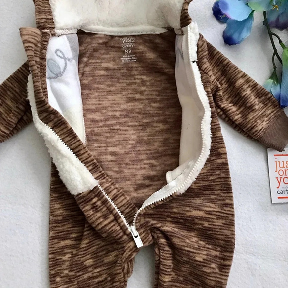Just One You by Carter's NWT Moose Bodysuit Babies Various - Picture 6 of 9
